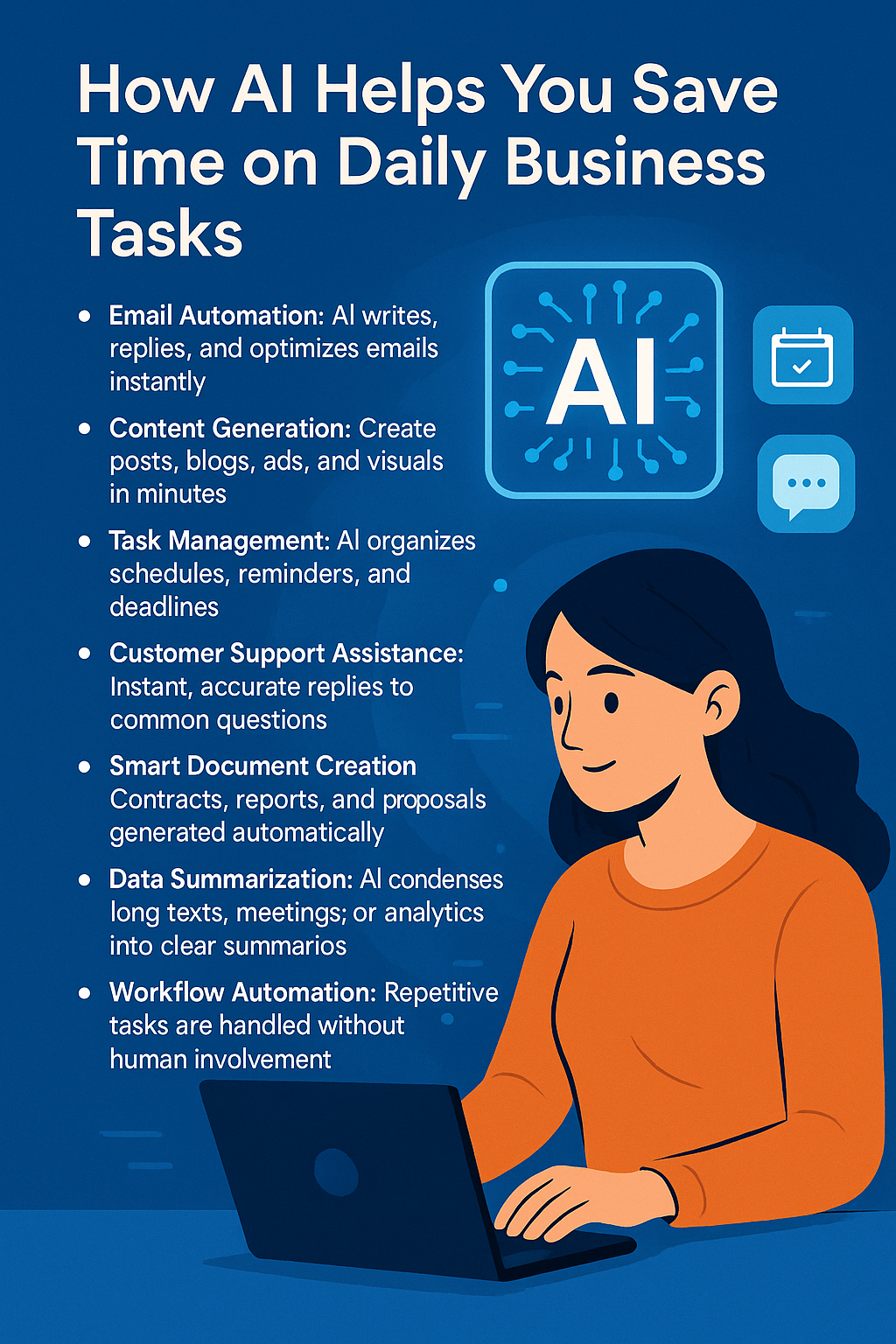 How AI Helps You Save Time on Daily Business Tasks