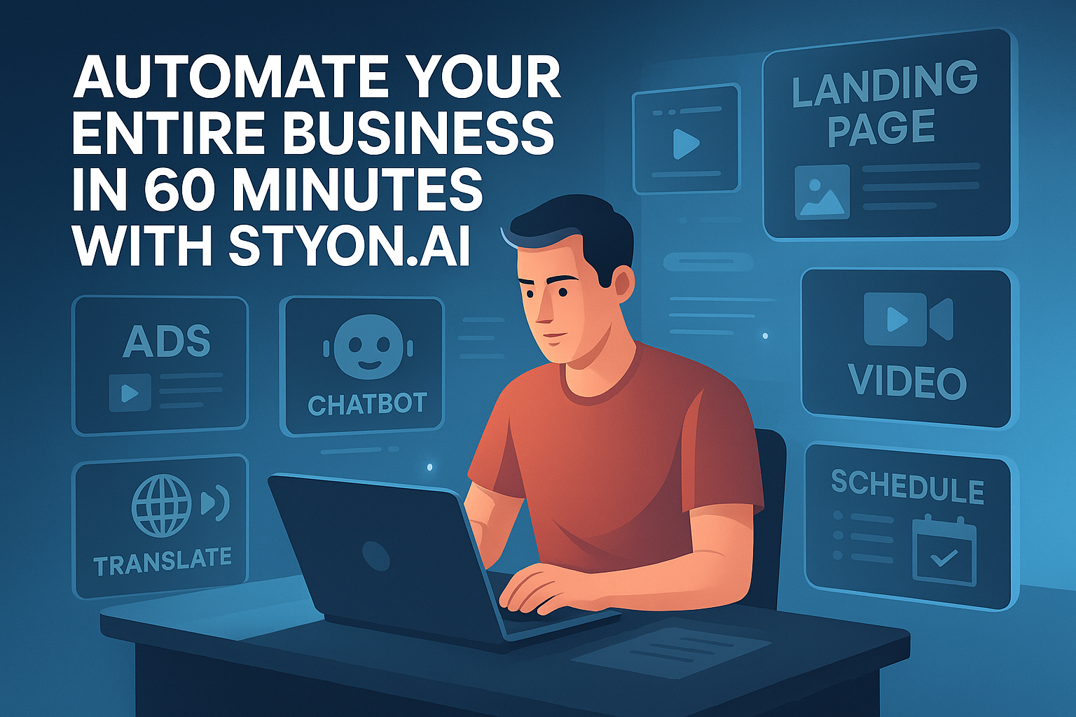 Automate Your Entire Business in 60 Minutes with STYON.AI
