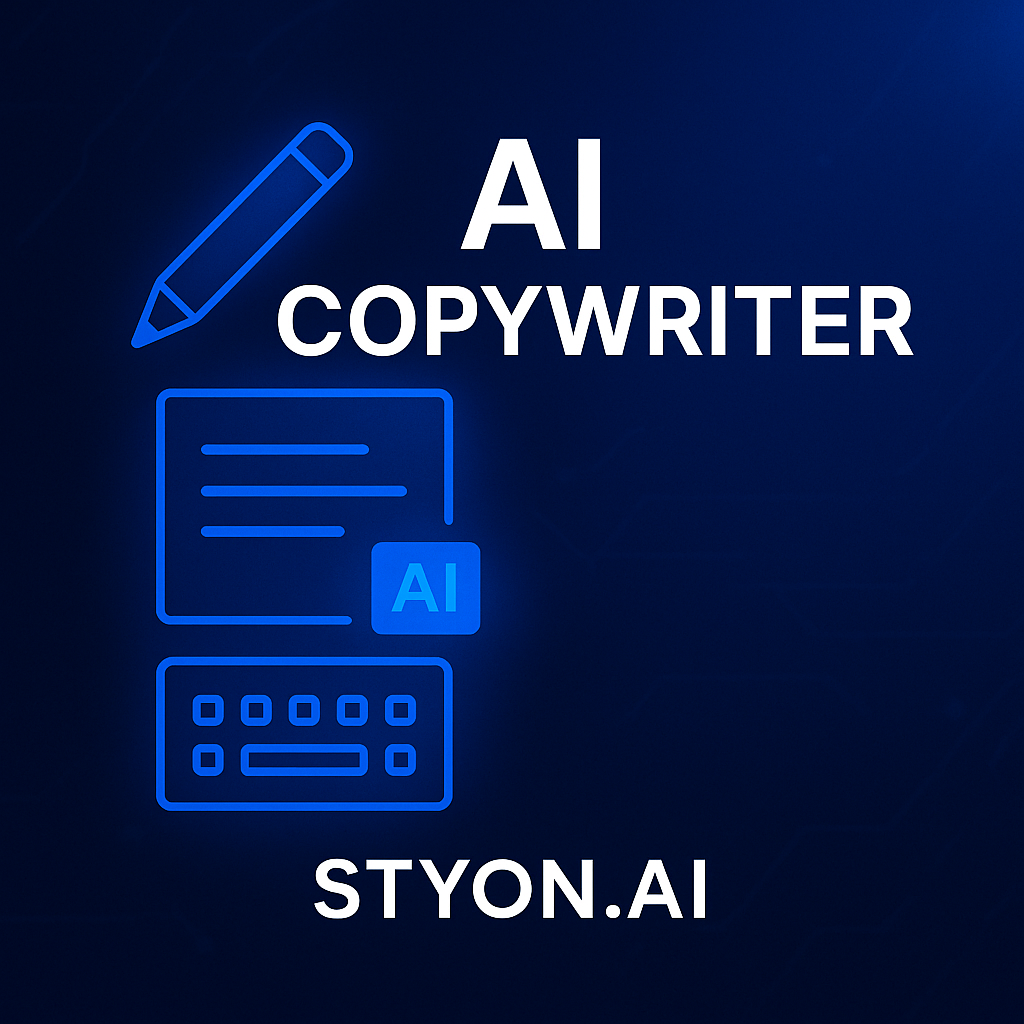 Write Anything in Seconds: The Power of STYON.AI’s Smart Copywriter