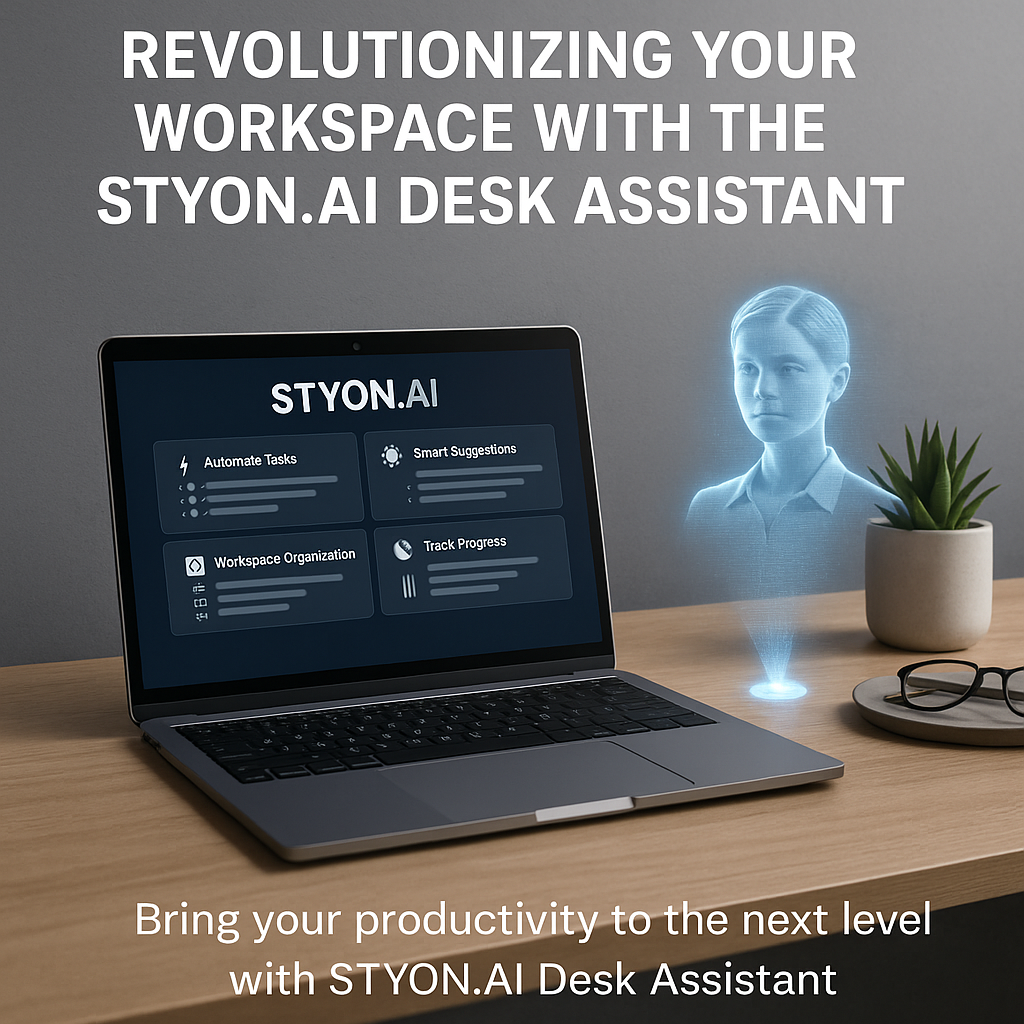 Revolutionizing Your Workspace with the STYON.AI Desk Assistant Dein Arbeitsplatz neu definiert mit dem STYON.AI Desk Assistant