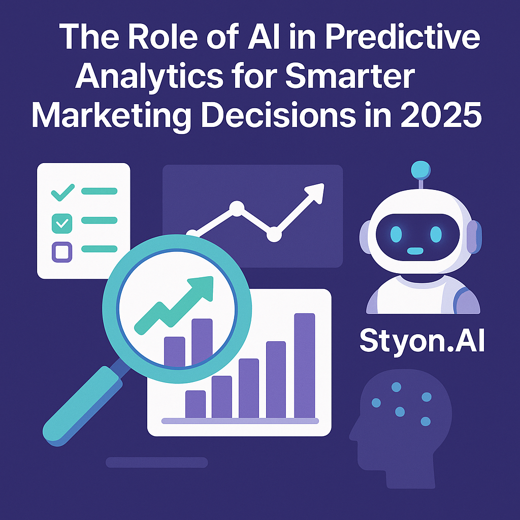 The Role of AI in Predictive Analytics for Smarter Marketing Decisions in 2025