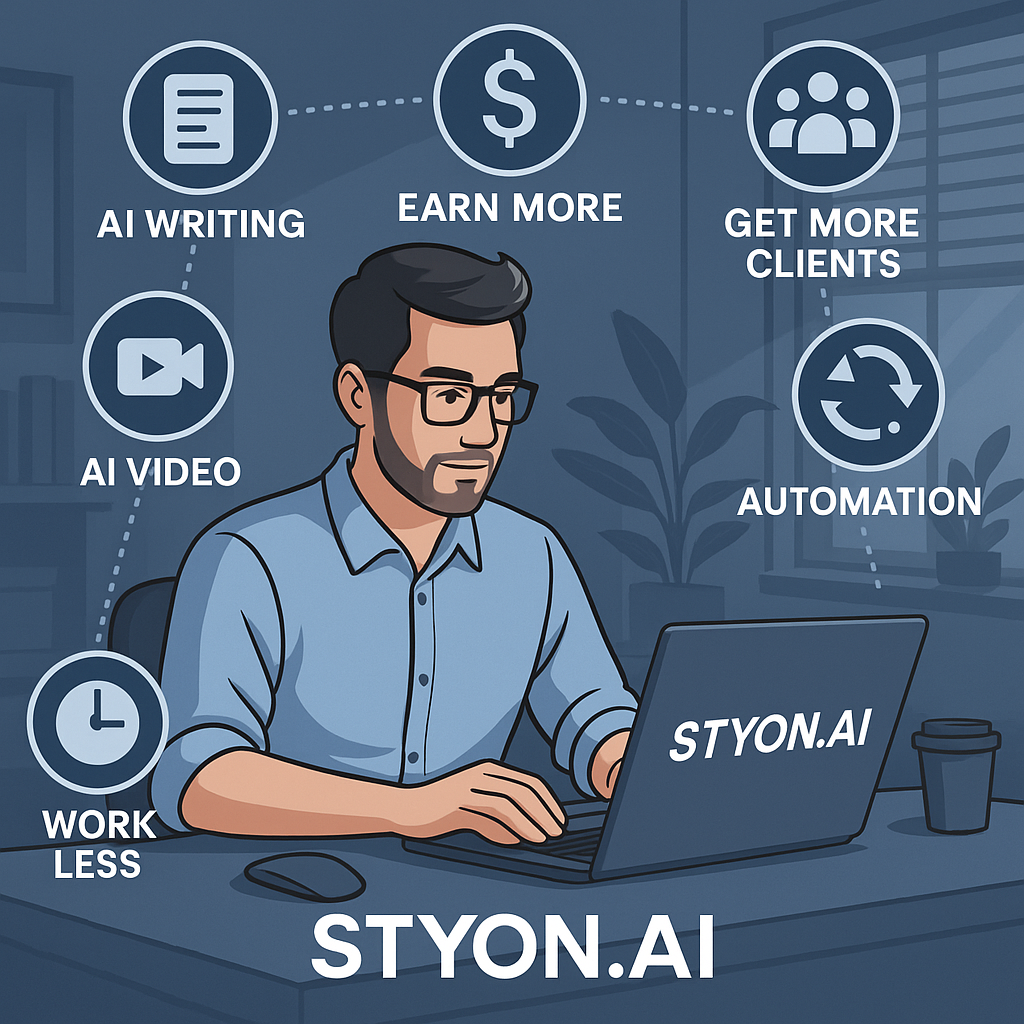 How Freelancers Using STYON.AI Earn More, Work Less & Get More Clients
