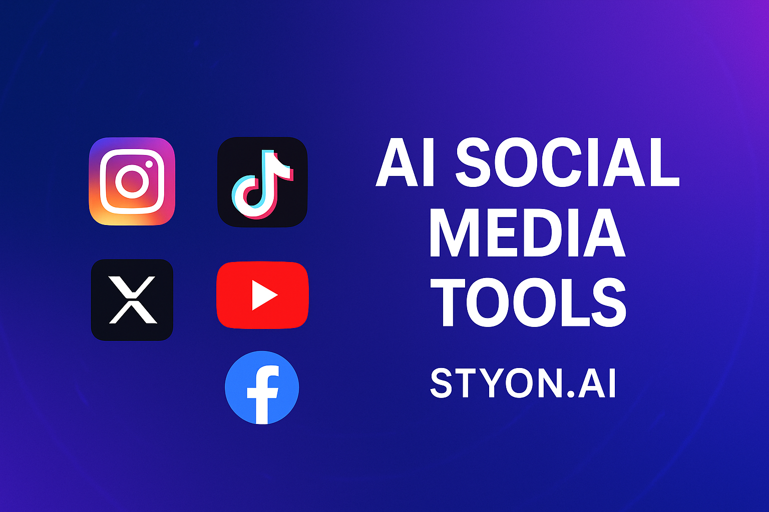 Dominate Social Media with AI: Create, Schedule & Grow with STYON.AI