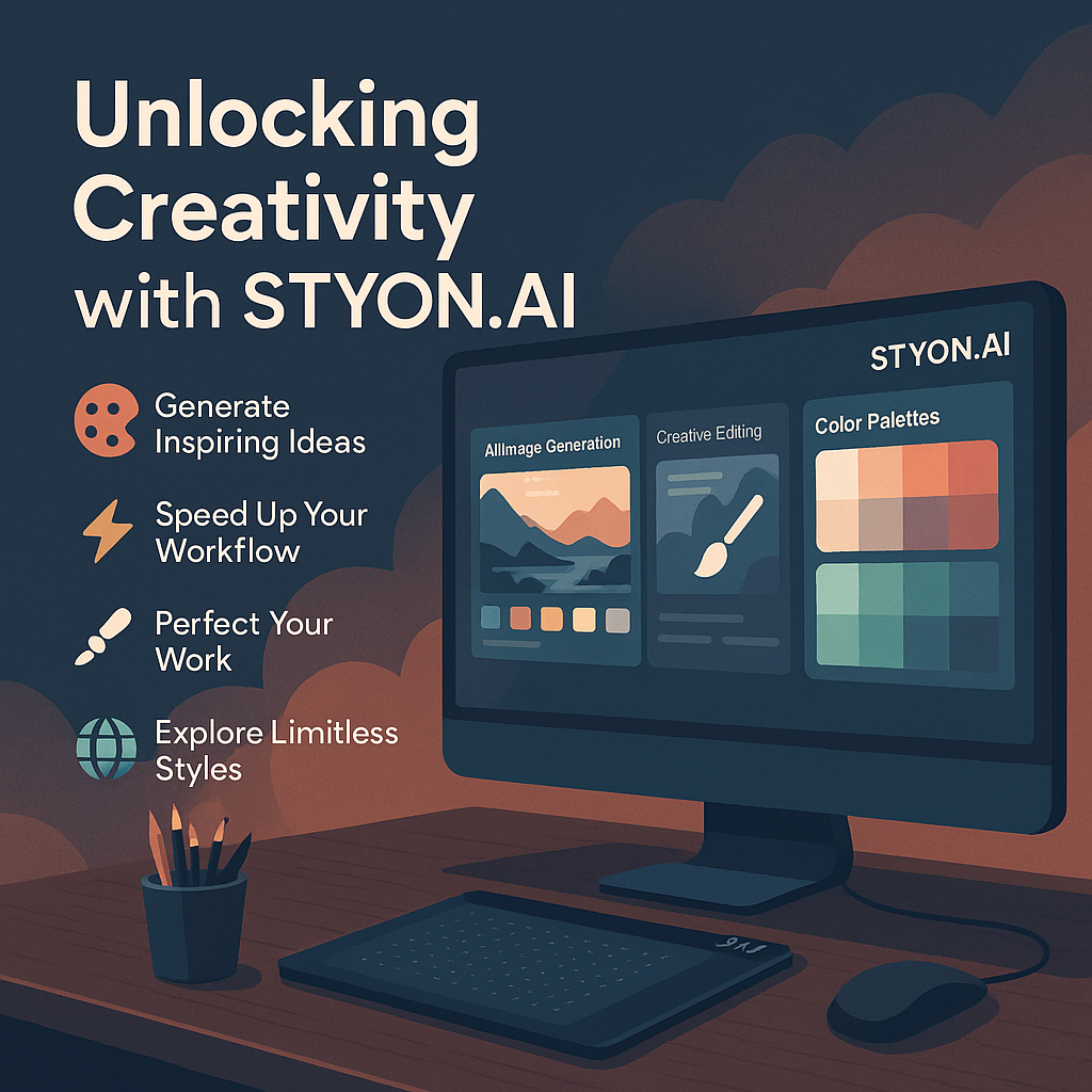 Unlocking Creativity with STYON.AI Kreativität entfesseln mit STYON.AI