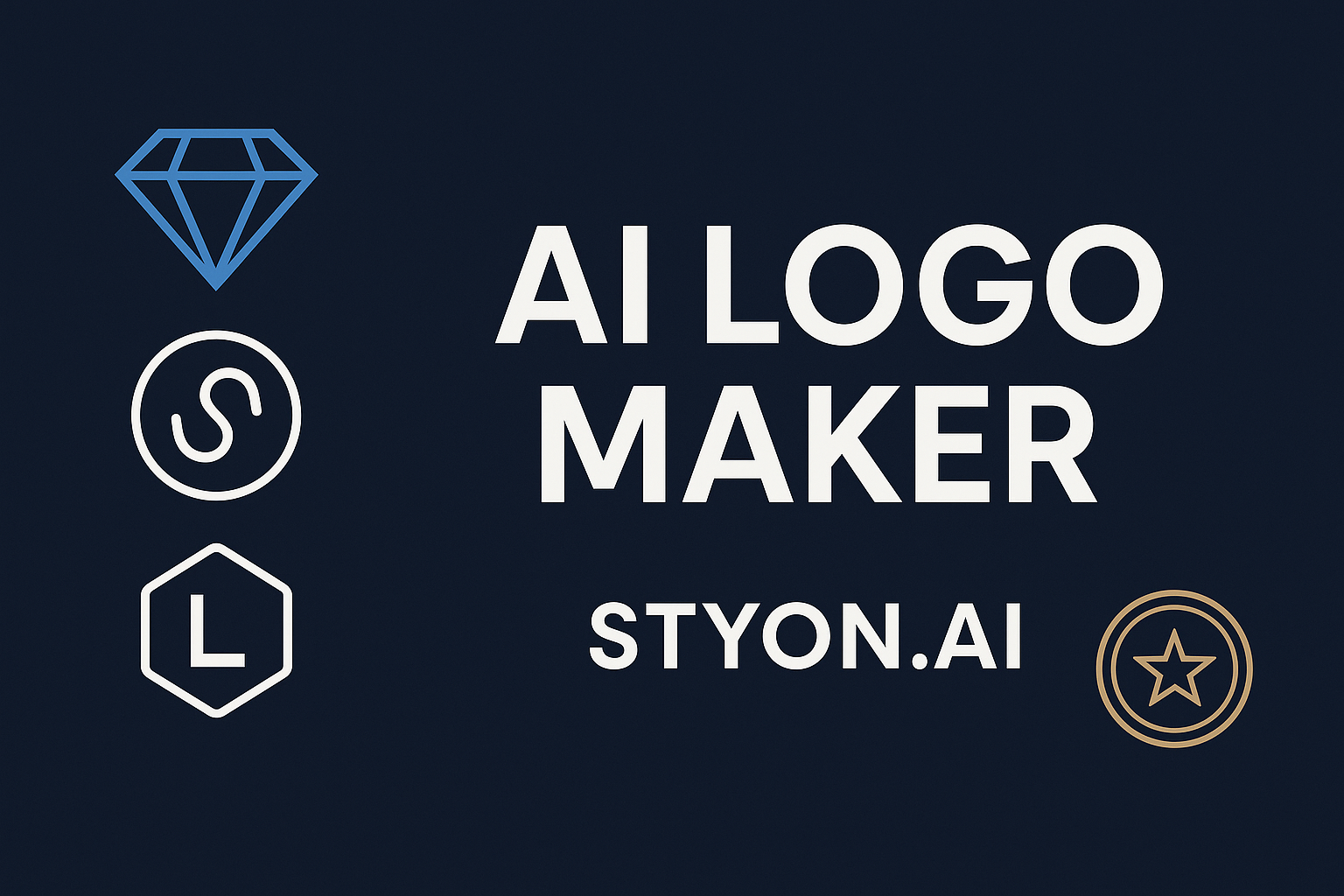 🏷️ AI Logo Maker — Design a Unique Brand Identity Instantly with STYON.AI