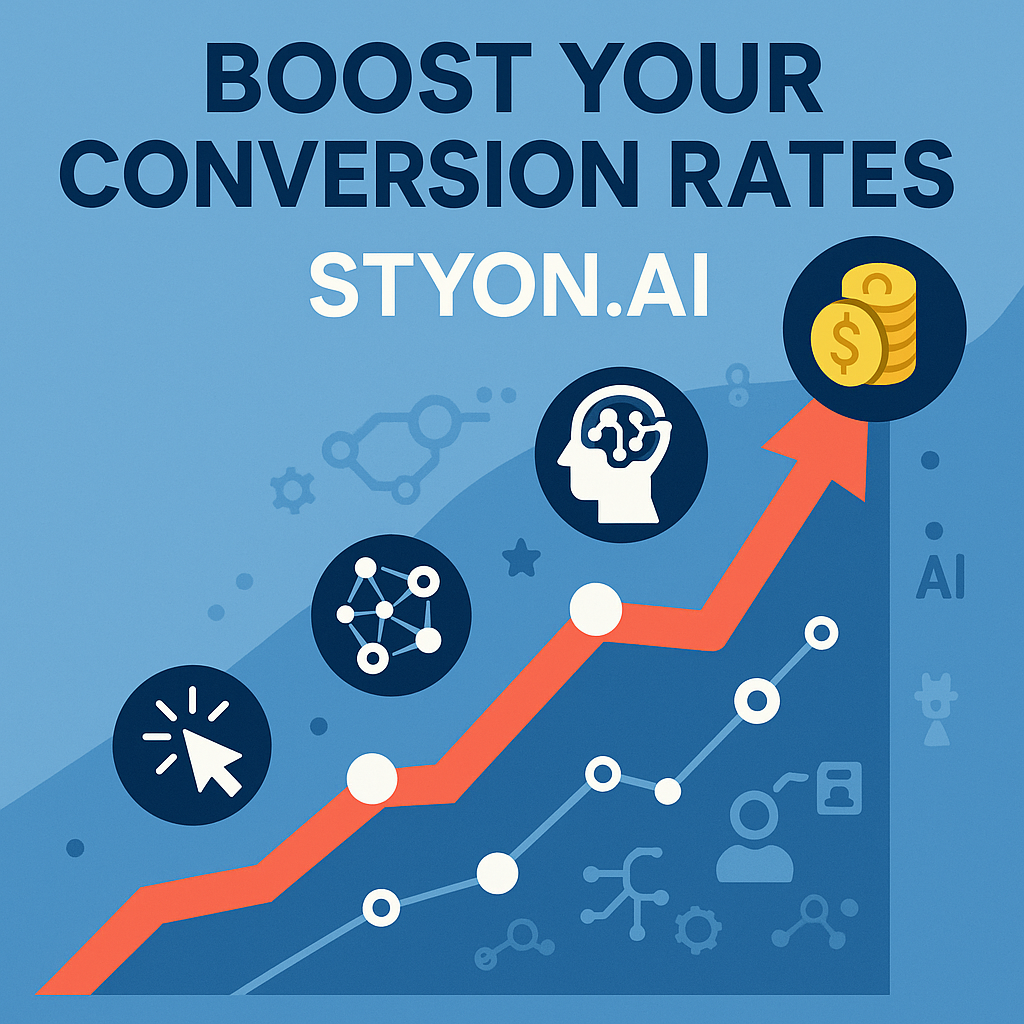 Boost Your Conversion Rates with STYON.AI Steigere deine Conversion-Rate mit STYON.AI