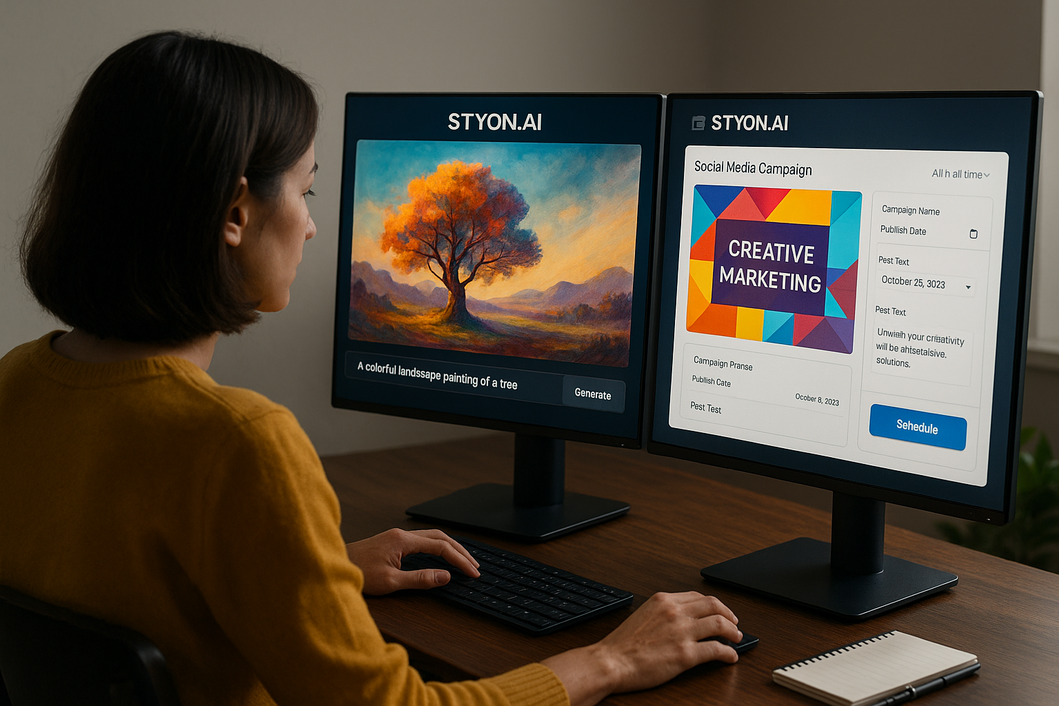 Maximizing Creative Potential with STYON.AI Kreatives Potenzial mit STYON.AI maximieren