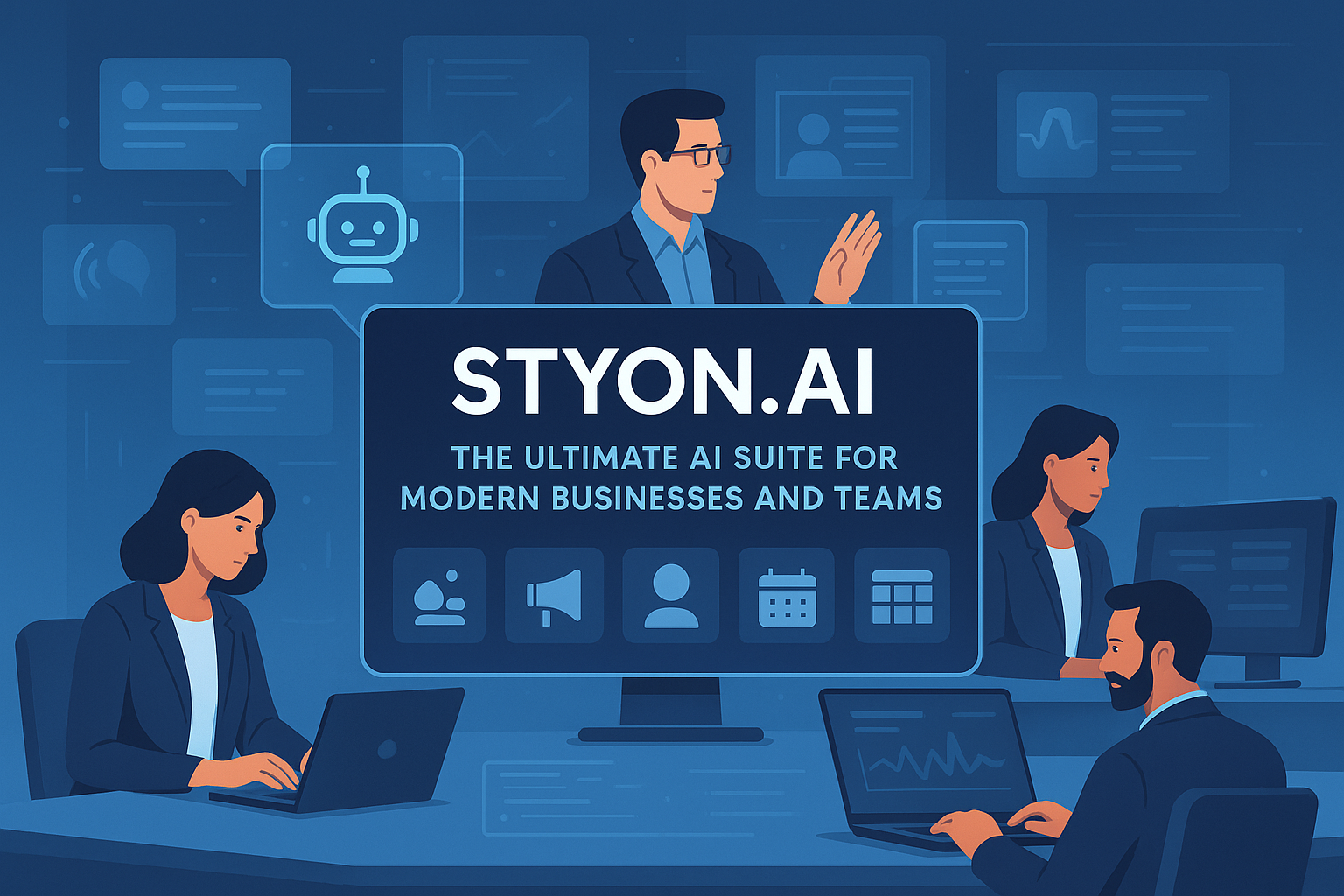 Why STYON.AI Is the Ultimate AI Suite for Modern Businesses and Teams Warum STYON.AI die ultimative KI-Suite für moderne Unternehmen ist