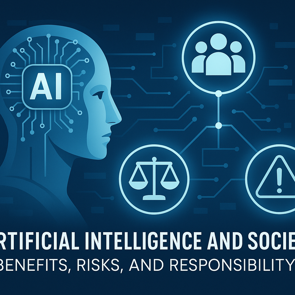 Artificial Intelligence and Society: Benefits, Risks, and Responsibility
