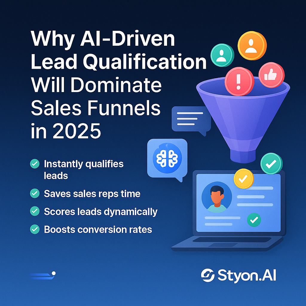 Why AI-Driven Lead Qualification Will Dominate Sales Funnels in 2025