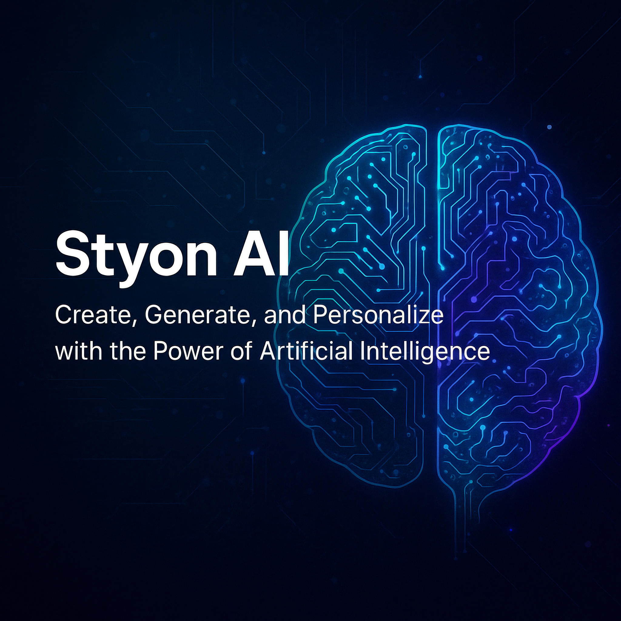 Discover Styon AI: The All-in-One AI Platform for Creators and Innovators