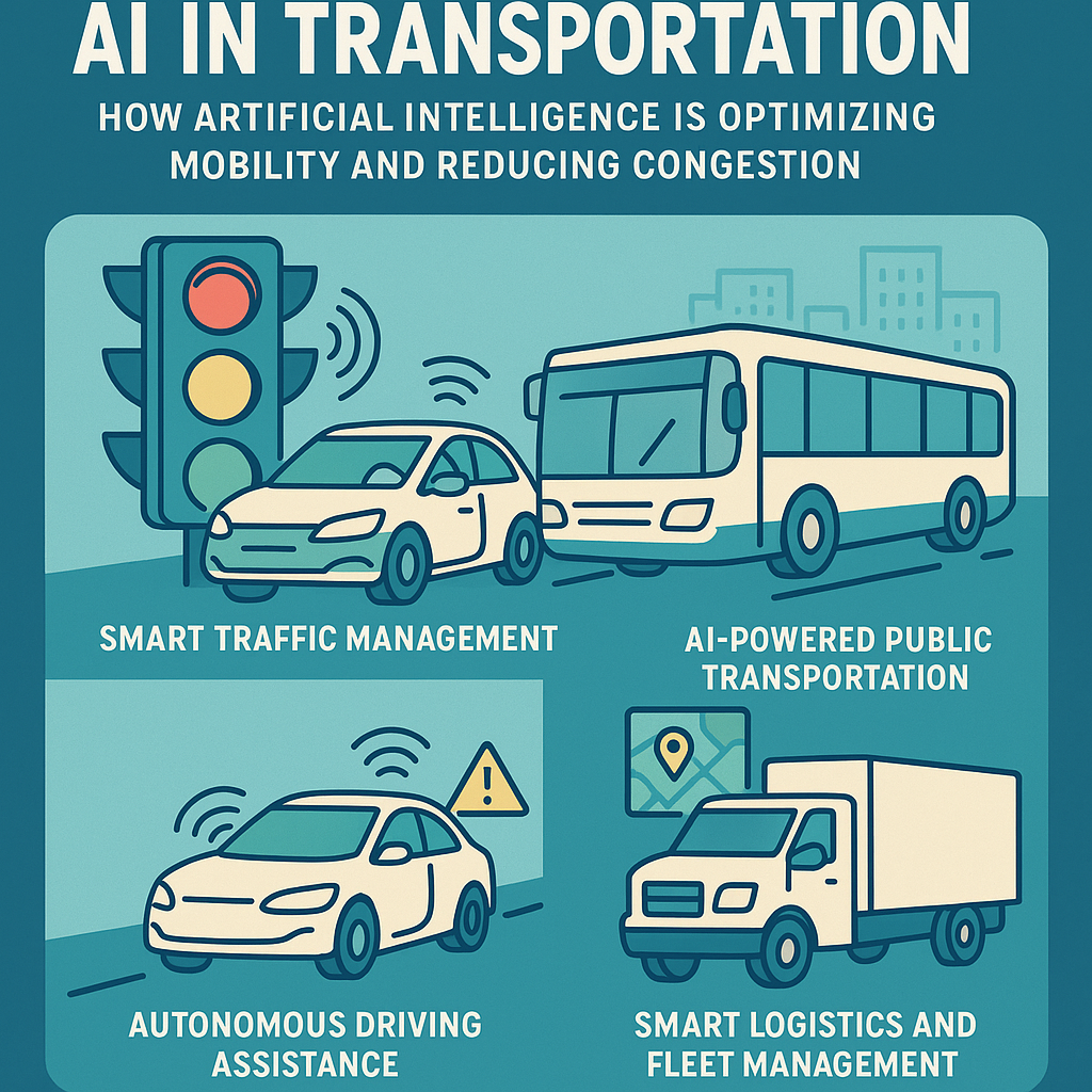 AI in Transportation: How Artificial Intelligence Is Optimizing Mobility and Reducing Congestion