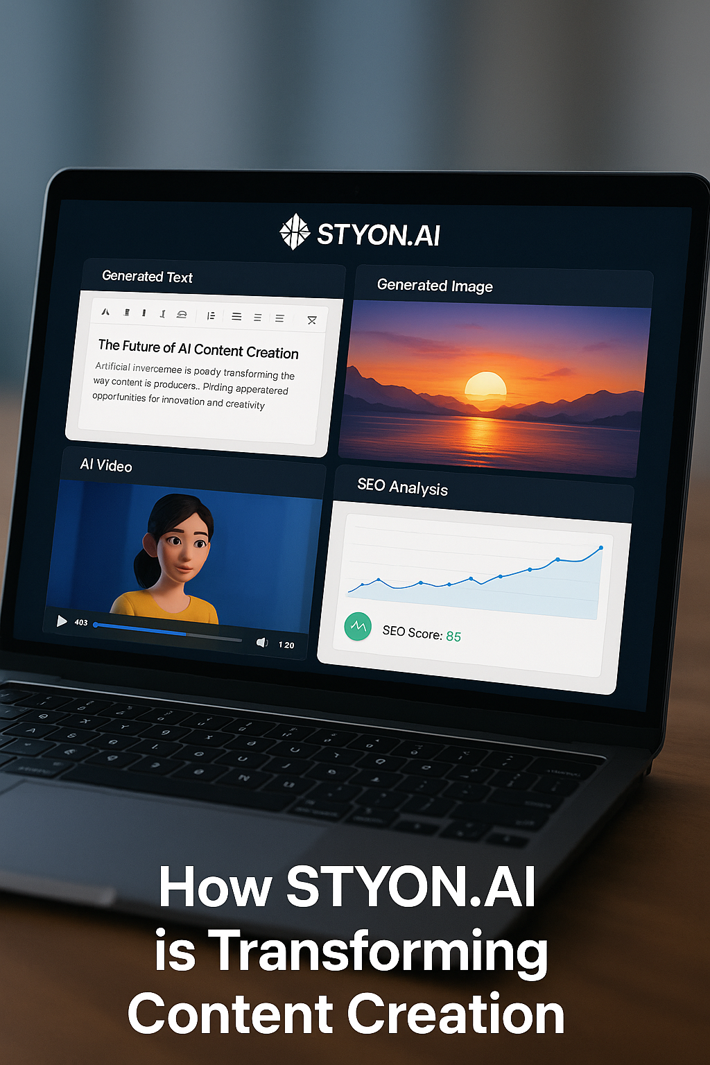 How STYON.AI is Transforming Content Creation Wie STYON.AI die Content-Erstellung revolutioniert