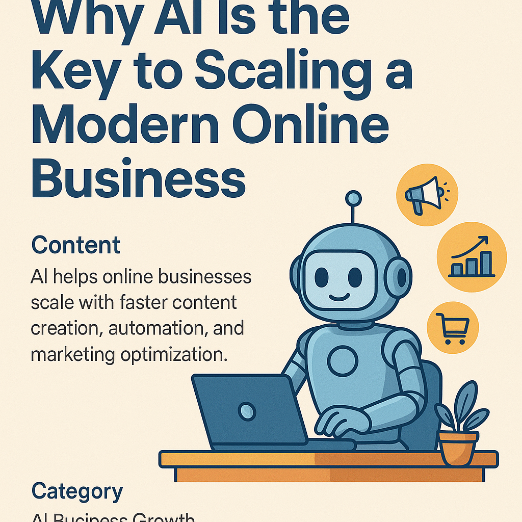 Why AI Is the Key to Scaling a Modern Online Business
