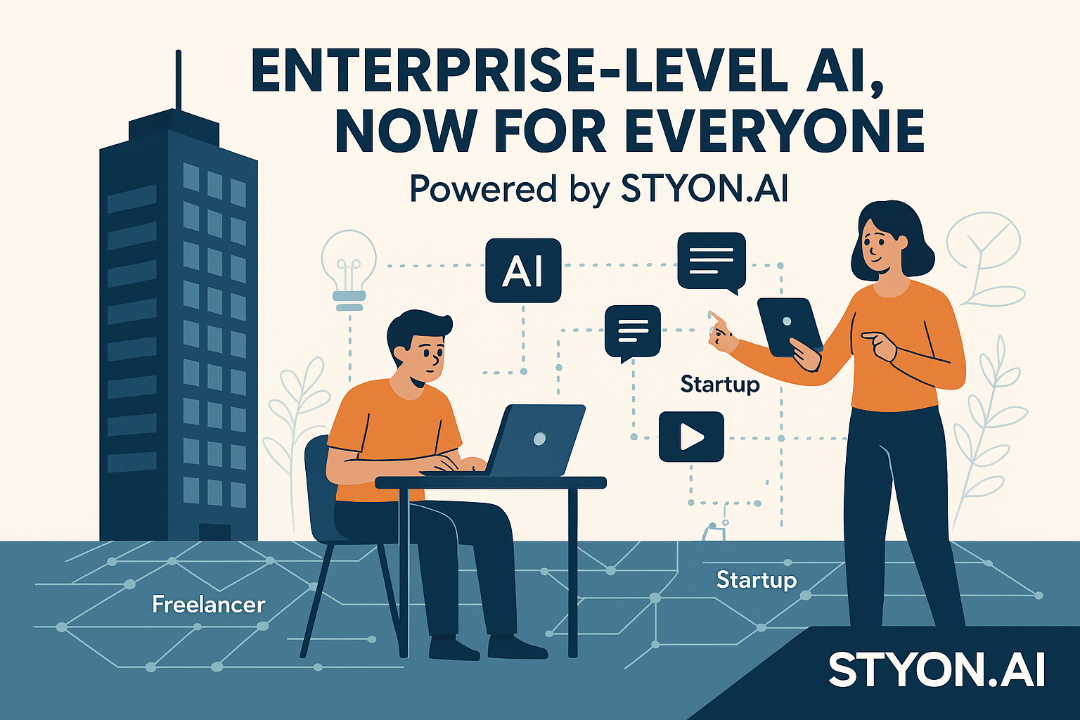 Enterprise-Level AI, Now for Everyone – Powered by STYON.AI KI auf Enterprise-Niveau – jetzt für alle verfügbar mit STYON.AI