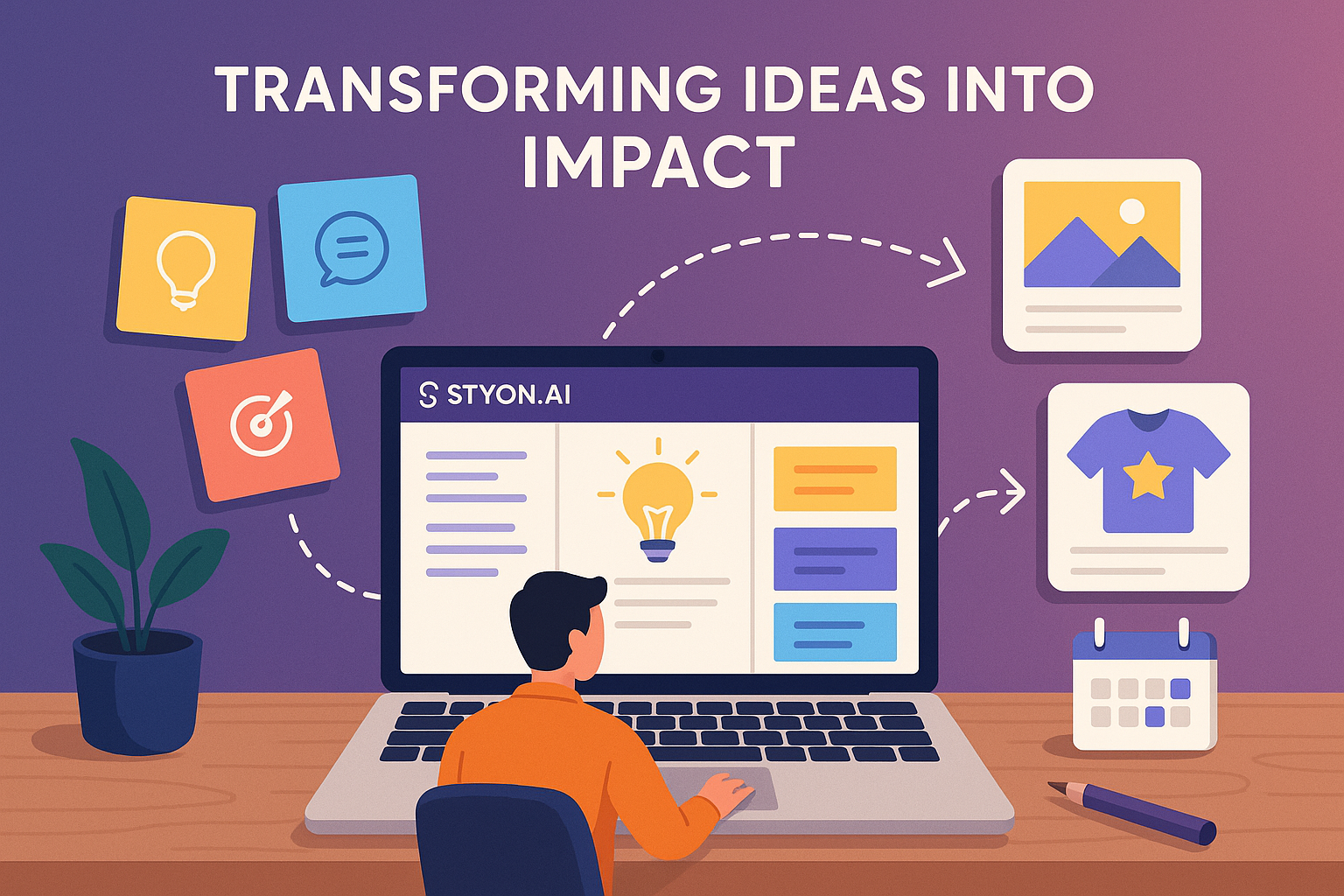 Transforming Ideas into Impact with STYON.AI Ideen in Wirkung verwandeln mit STYON.AI