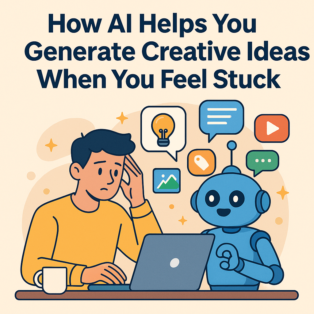 How AI Helps You Generate Creative Ideas When You Feel Stuck