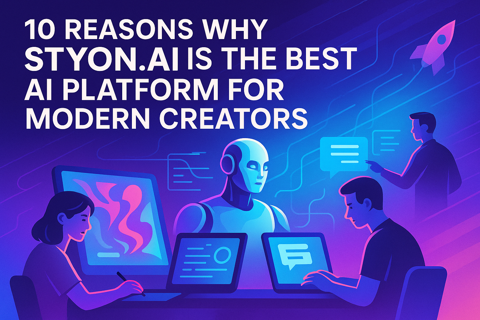 10 Reasons Why STYON.AI Is the Best AI Platform for Modern Creators