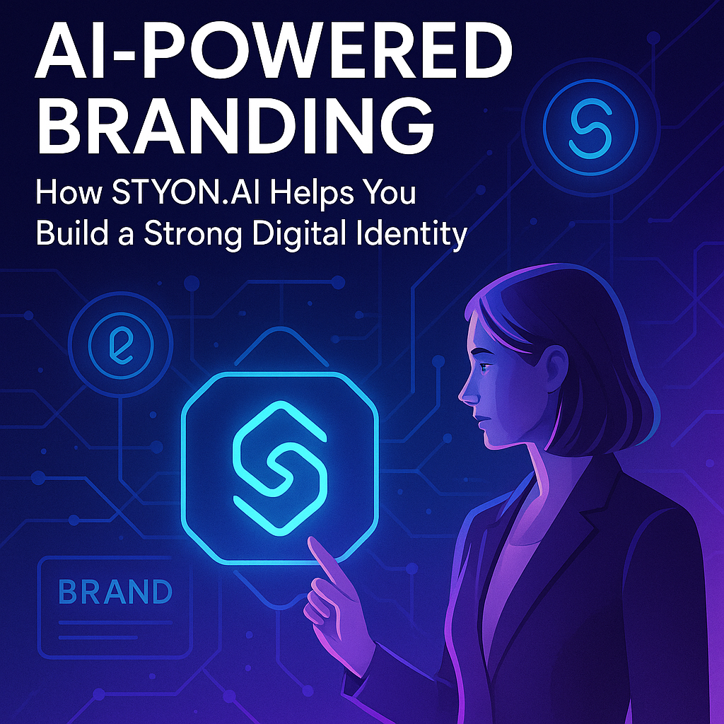 AI-Powered Branding: How STYON.AI Helps You Build a Strong Digital Identity