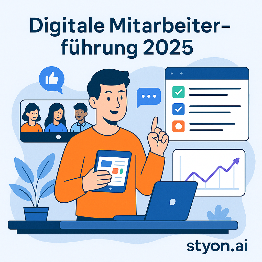 Digitale Mitarbeiterführung 2025: So gelingt Leadership im Zeitalter der Automatisierung