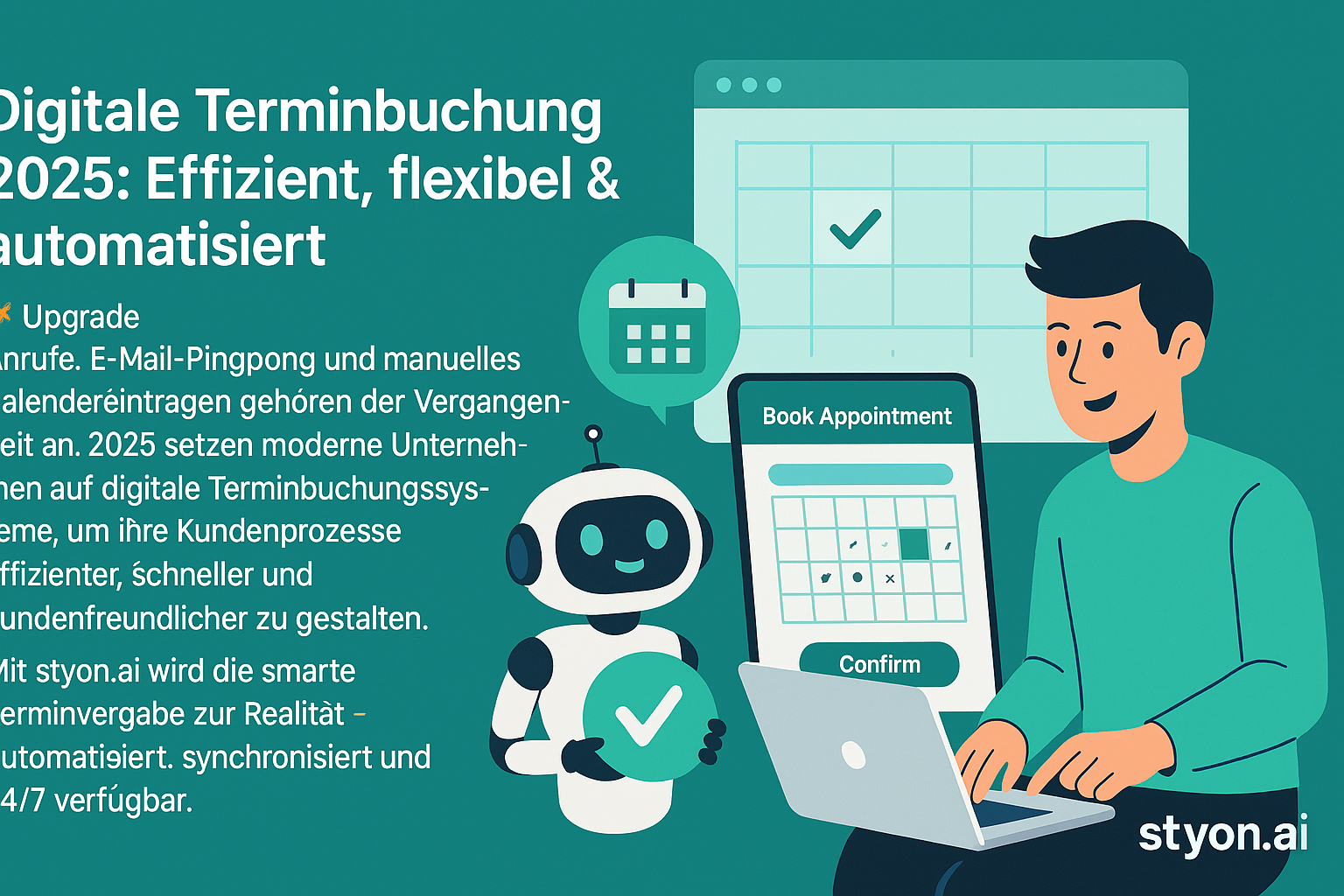 Digitale Terminbuchung 2025: Effizient, flexibel & automatisiert