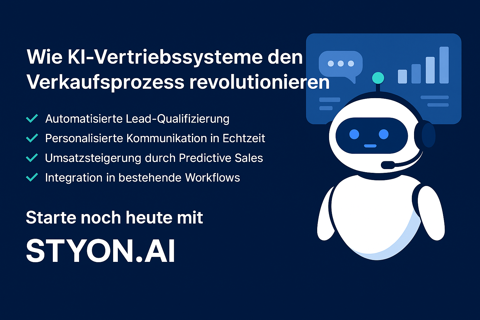 Wie KI-Vertriebssysteme den Verkaufsprozess revolutionieren